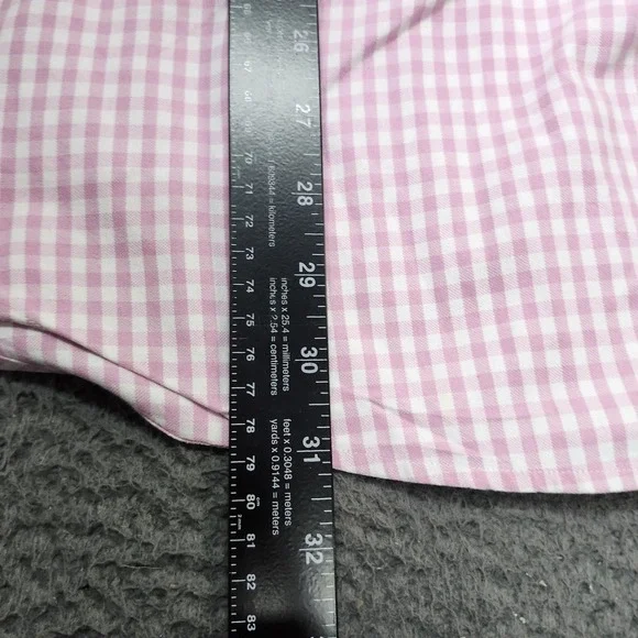 Ralph Lauren Shirt Mens 2XL Pink Check Classic Fit Long Sleeve Button Down - Picture 4 of 7